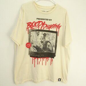 Bloody Disgusting T-Shirt Beige Large Men's XL
